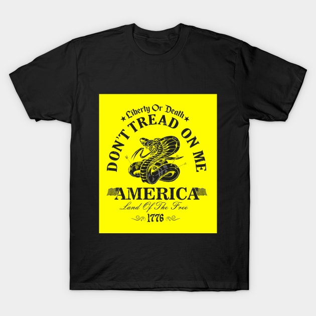 don't tread on me T-Shirt by padrenatas